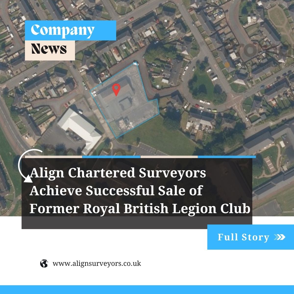 News Story - Align Chartered Surveyors Achieve successful Sale of Former Royal British Legion Club
